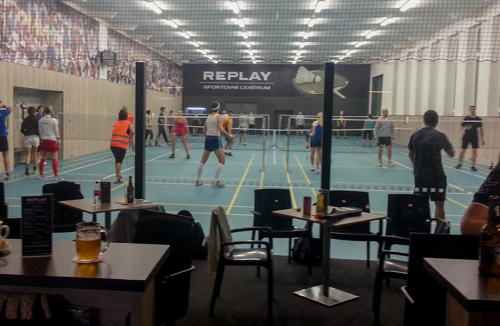 Replay fitness badminton squash boulder sportovní